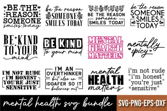 Download Mental Health SVG Bundle for Cricut - Mental health svg bundle Collection