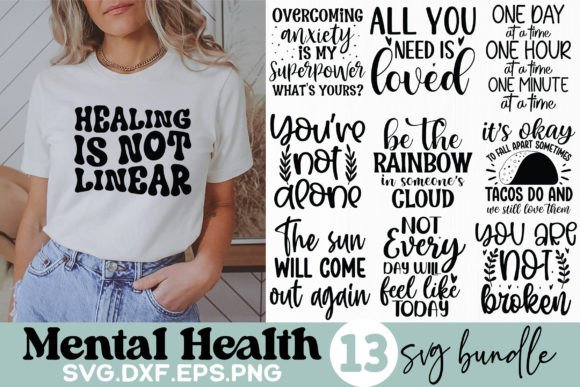 Download Mental Health SVG Bundle - Mental health svg bundle Collection