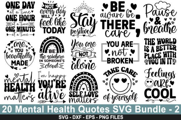 Download Mental Health SVG Bundle - Mental health svg bundle Collection