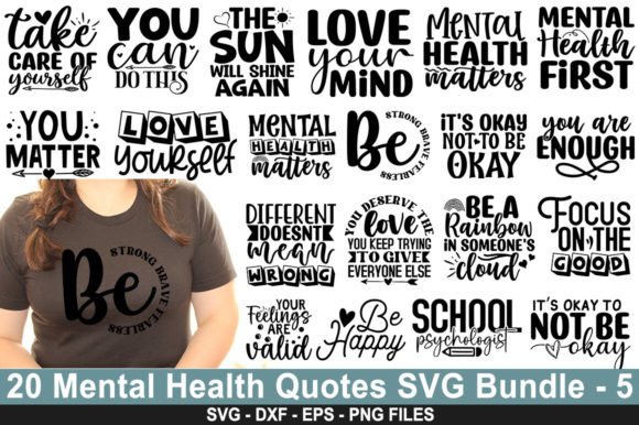 Download Mental Health SVG Bundle - Mental health svg bundle Collection